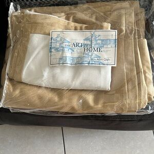 Ann Gish Luxurious Gold and Cream Comforter